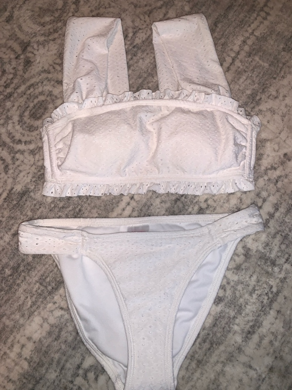 🆕- Xhilaration White Bikini 👙 Two Piece Set